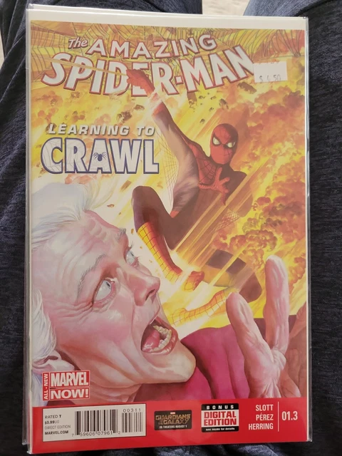 the AMAZING SPIDER-MAN  01.3  1.3   Spiderman edition Marvel comic Book VF NM