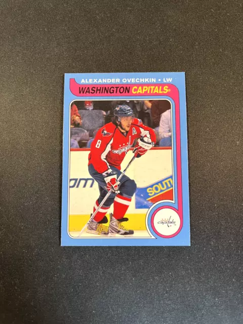 2008-09 O-Pee-Chee ALEX OVECHKIN Retro Base 1979-80 Sp #278 Rare