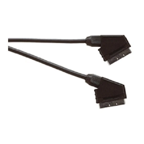 Cavo SCART Professionale 21 Poli - 1,2 Metri Per Collegamenti Audio/Video