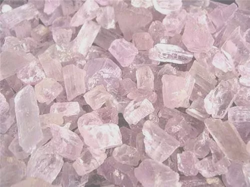 Kunzite crystal mixed grade Afghanistan lite pink 1/2 ounce lots 8+ pieces