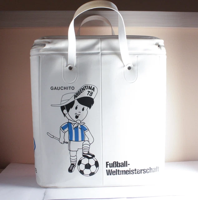 ultra rare ARGENTINA 1978 World Cup GAUCHITO Cooler Bag Coca Cola vintage fifa