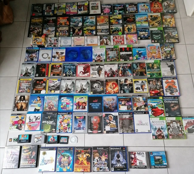 VEDS] Lot de 17 jeux sympas sur PS2