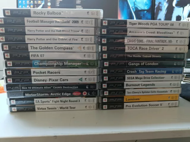 PSP UMD Games bundle
