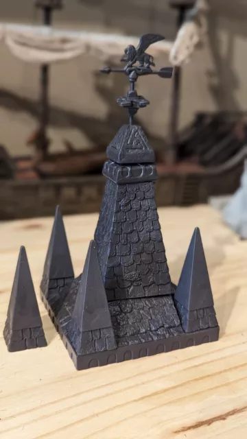 Dwarven Forge Cathedral Roof (Unpainted)