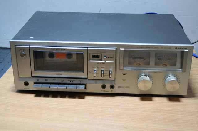 Pour Pièces : Platine K7 TOSHIBA PC-3060 – S’allume Mais Moteur Bloqué