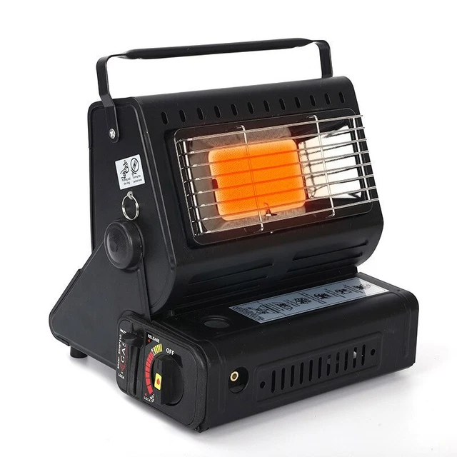 1.3KW Tragbare Butan Gasheizung Camping Gas Kocher Zeltheizung Keramik 2in1 DHL 3