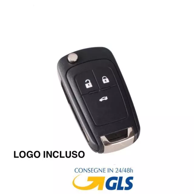 Guscio Chiave Cover Telecomando 3T Per Chevrolet Matiz Spark Aveo Captiva-Cruze.