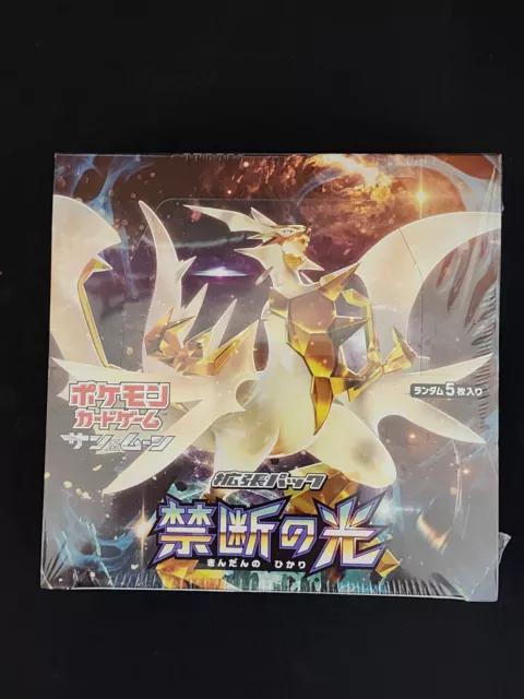 Pokemon Sun & Moon Forbidden Light SM6 Booster Box Japanese Factory Sealed