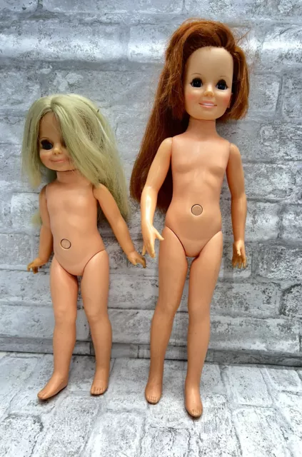 1969 Crissy Doll And Velvet Doll / Ideal Toy Corp. / Hair Growing /Vintage