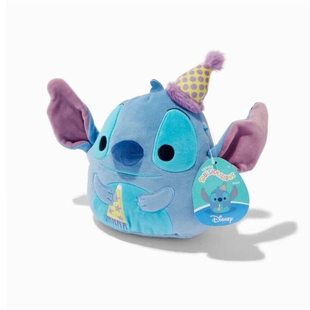 BRAND NEW WT - Squishmallow Disney RARE Birthday Stitch 8" Inch Plush ...