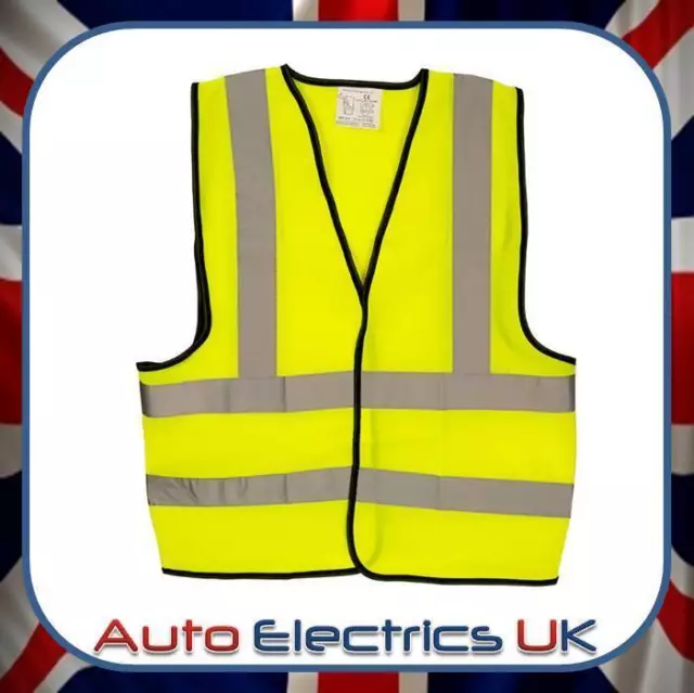 New Car Warning High Visibility Vest Jacket European Travel Free Post