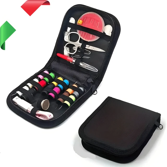 Kit Da Cucito 335 Pezzi | Con Filo, Aghi, Forbici E Accessori | Portatile Per Riparazioni E Fai Da Te - Foto 9