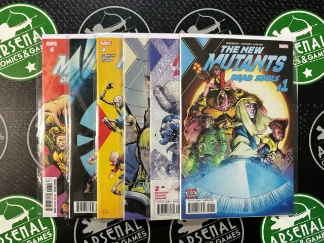 New Mutants: Dead Souls #1-6 (2018) NM Complete Set X-Men Magik Marvel Comics