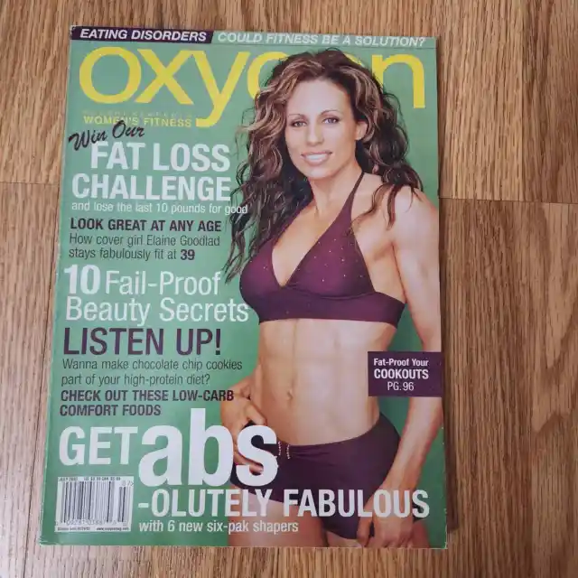 OXYGEN MAGAZINE JULY 2014 Womens Fitness Ashley Kaltwasser $9.99