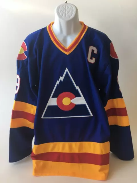 LANNY MCDONALD Calgary Flames 1980's CCM Vintage Throwback Home