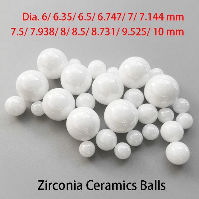 Ceramic Bearing Balls Zirconia Ceramics Ball G10 High Precision Diameter 6~10mm
