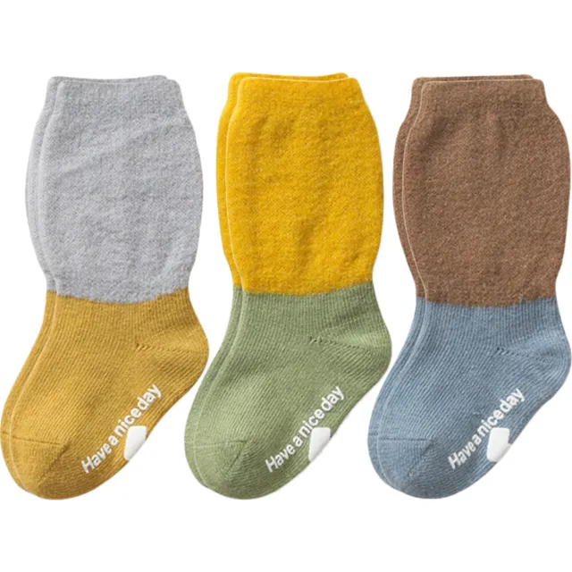3 Pairs newborn boy socks Baby Socks Non Floor Socks toddler floor socks with Gr