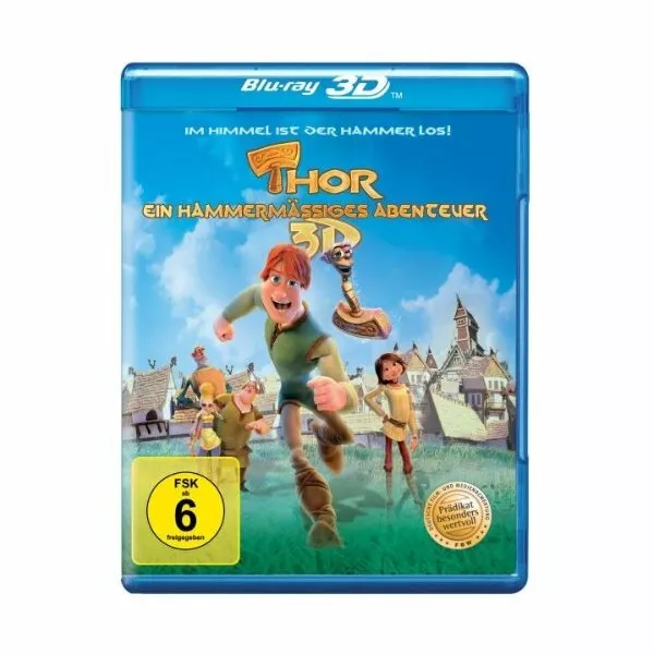 Blu-ray Neuf - BD Thor EIN hammermiges Abenteuer 3D Bluray INKL 2DFassung Verkau