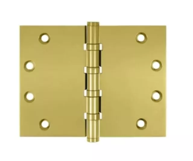 Door Wide Throw Hinges 4-1/2"x 6" 4BB Square Corners in 2 Finishes