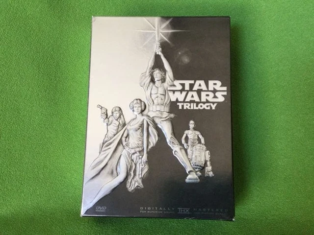 RARE STAR WARS Trilogy DVD Box Set 4-Disc Limited Edition [Age 13+] £92 ...