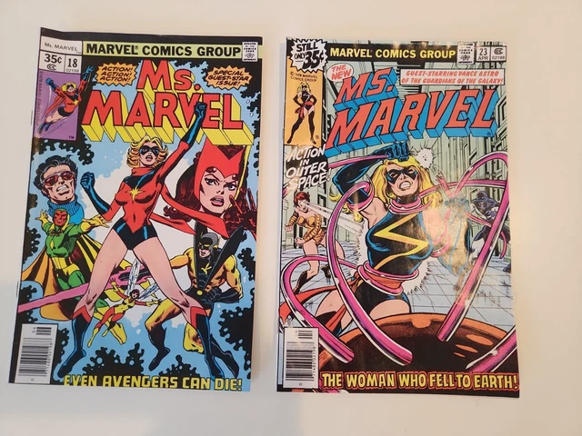 Ms Marvel Comics Issue 18 And 23