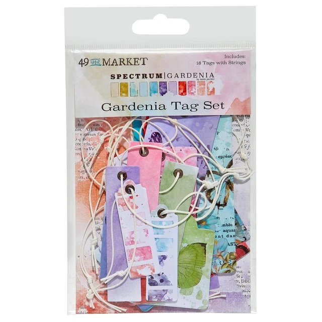 49 & Market Tag Set - Spectrum Gardenia, SG23619