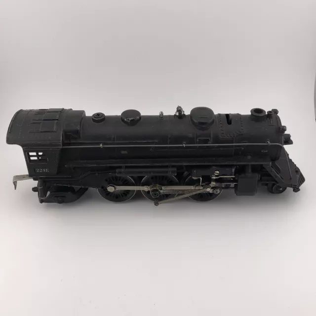 ORIGINAL LIONEL 224E STEAM LOCOMOTIVE - PREWAR - Runs Well