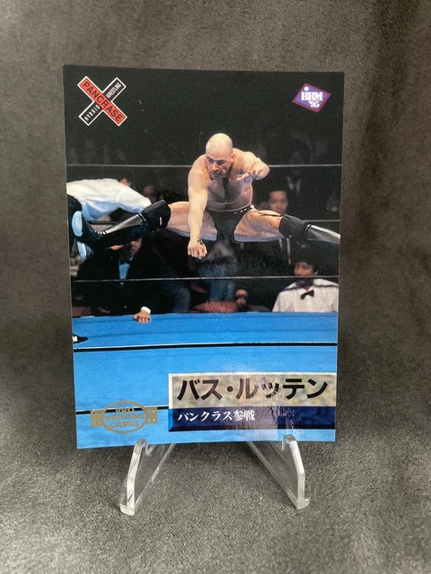 CARTE DE BOXE personnalisée signée Butterbean / Eric Esch autographe