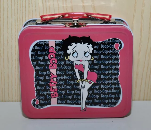 Betty Boop portapranzo valigetta scatola latta