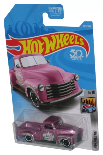 Hot Wheels Hw Metro '52 Chevy 4/10 (2017) Violet Jouet Camion 207/365