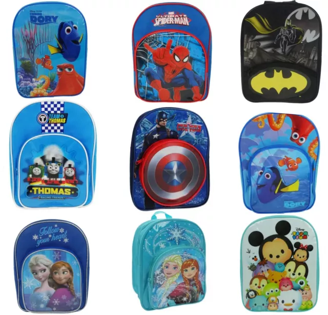 Official Disney & Kids TV Movie Character School Bag Backpack Brand New Gift