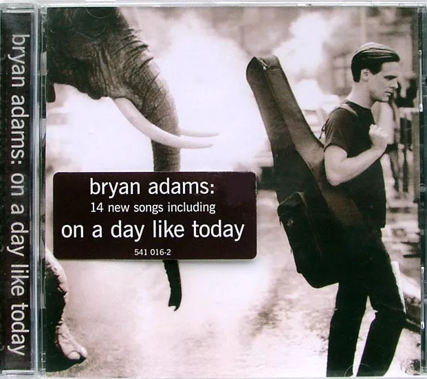 BRYAN ADAMS On A Day Like Today CD Album 1998 WIE NEU 90s Rock Klassiker !