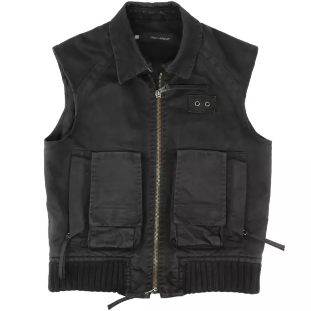 Dsquared2 gilet in cotone taglia 50 vintage