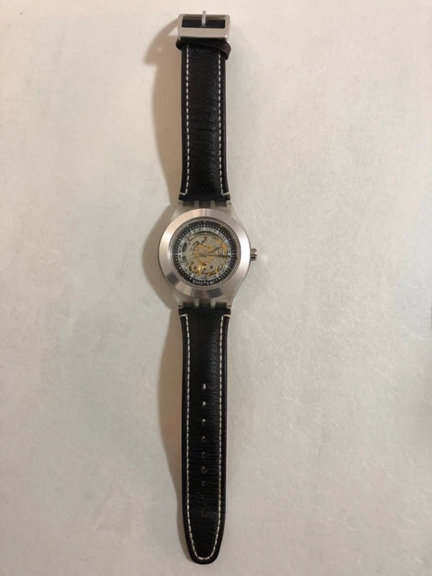 Swatch irony diaphane best sale automatic ag 2001