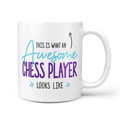 This Is What An Awesome CHESS PLAYER Looks Like Gifts Board Game Gift Mug