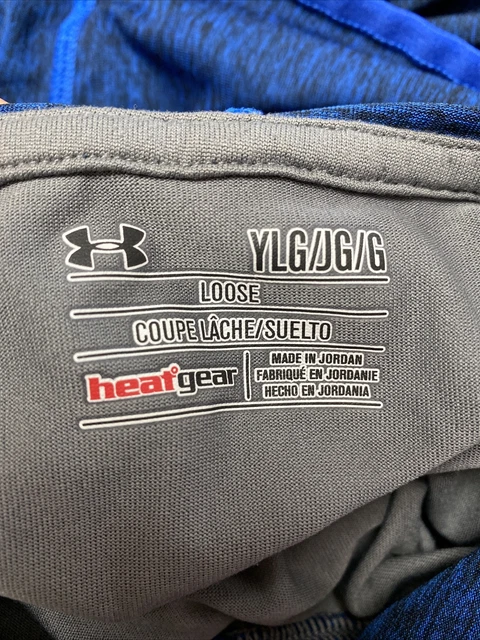 Under armour Ragazzi Bambini Larga Calore Top Felpa Manica Lunga Misura Ylg / Jg 3