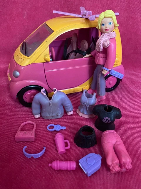 Polly pocket shop helicopter car