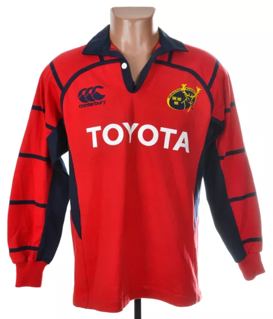 Munster Rugby Union Shirt Jersey Canterbury Size S Adult