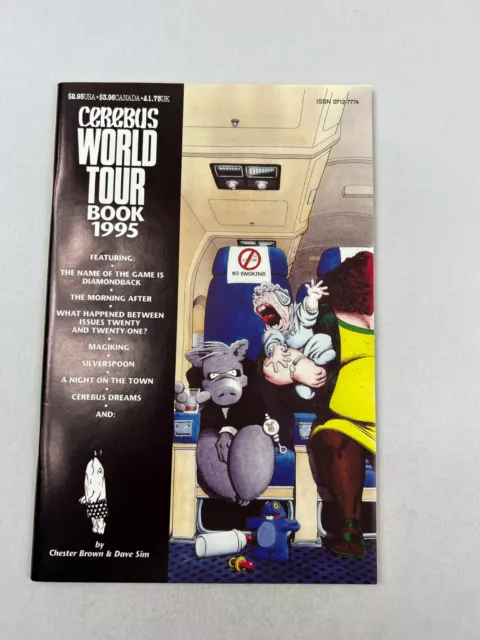 Cerebus World Tour - Aardvark-Vanaheim - 1995 - Excellent Condition - Rare Comic