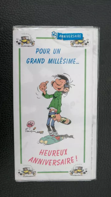 FRANQUIN Gaston Lagaffe carte postale CP Pour un grand millésime