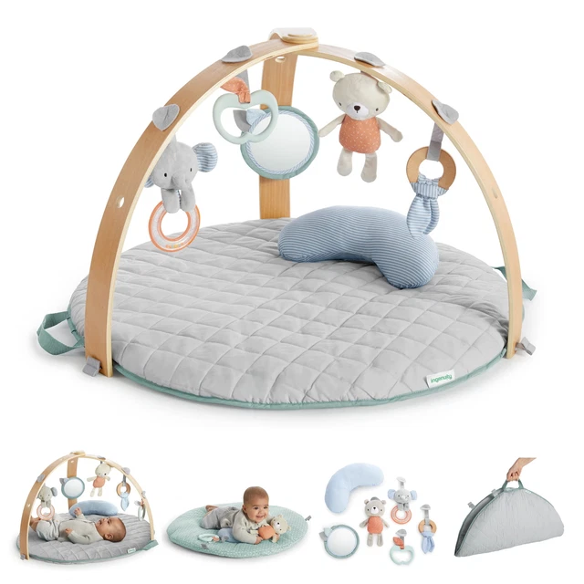 Cozy Spot Reversible Baby Activity Gym &amp; Tummy Time Play Time with Self HOT