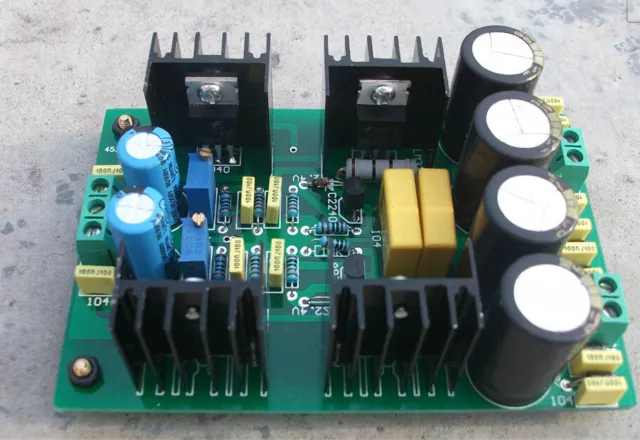 Class A Parallel Type Regulated Power Supply Finished Board