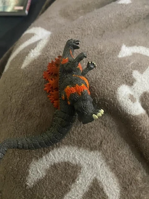 2002 BURNING GODZILLA Mini Figure Burning Godzilla Pack of Destruction Figure