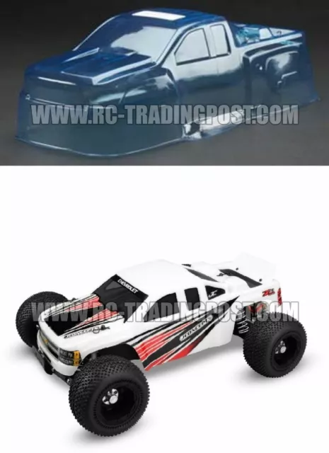 JConcepts Illuzion 2012 Chevy 1500 1/10 Clear RC Body For Traxxas Rustler