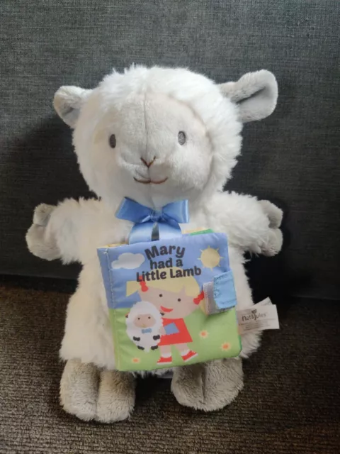VGUC-10” Nat & Jules Story Time Soft Lamb Plush Puppet