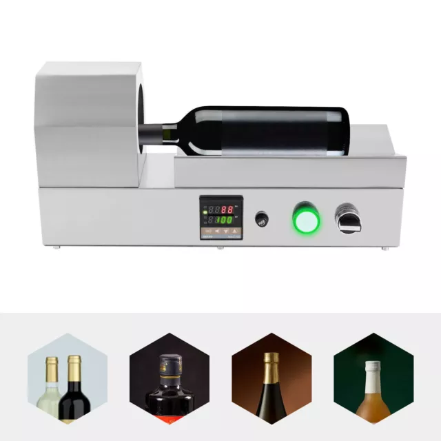 PVC Heat Shrinkable Plastic Bottle Cap Red Wine Shrink Machine Sealing Machine