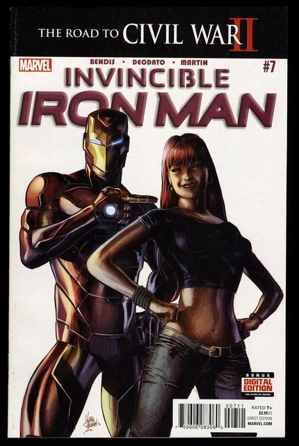 Invincible Iron Man #7 VF/NM 9.0 1st Tomoe Riri Williams! Marvel 2016
