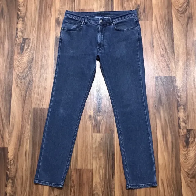 Jeans denim Lagerfeld slim fit blu stretch W36 L32 da uomo.