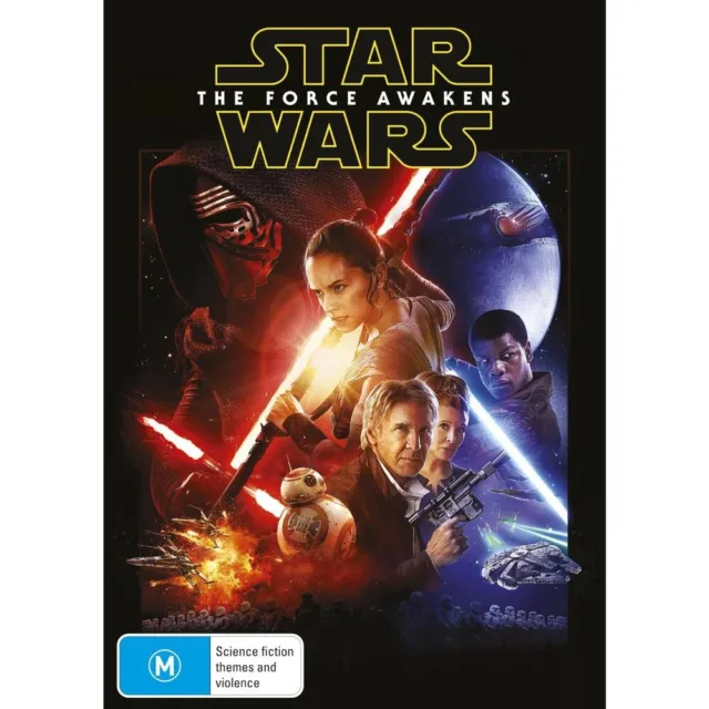 STAR WARS:The Force Awakens-DVD-Region 4-New AND Sealed