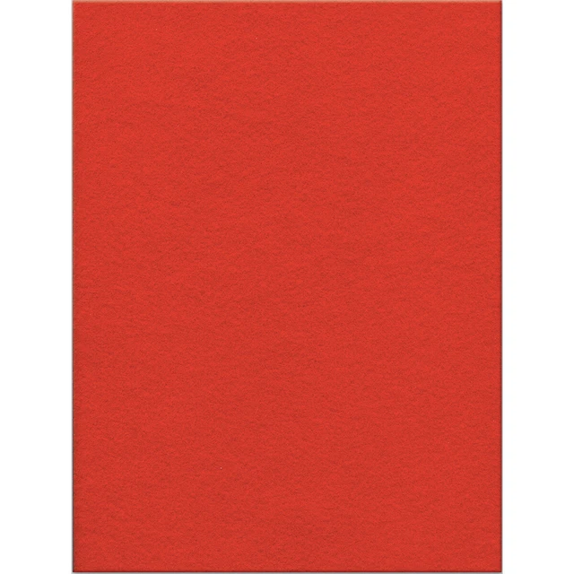 Paquete de 12 Presto Felt 9""X12"" - Rojo -K450-064
